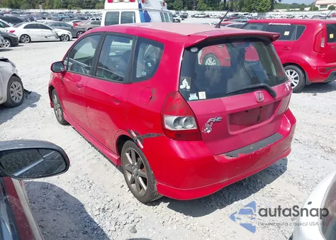 2007 Honda Fit Sport from USA, damaged, VIN JHMGD38667S019145